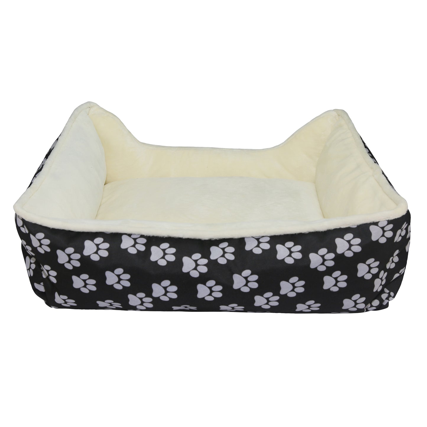 HappyCare Tex Durable printed oxford and Super Soft plush Pet Bed/bolster