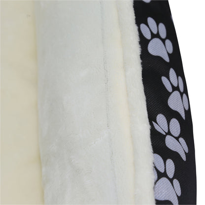 HappyCare Tex Durable printed oxford and Super Soft plush Pet Bed/bolster