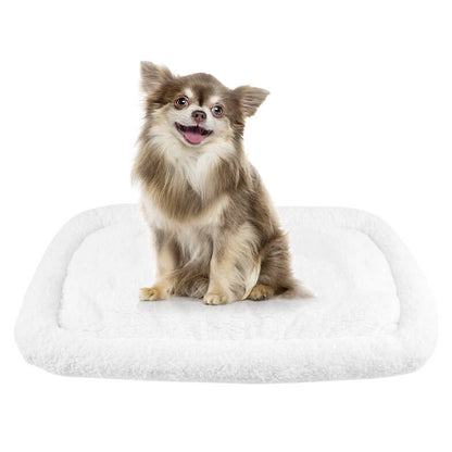 HappyCare Tex Self-Warming Sherpa Bolster Cat & Dog Bed