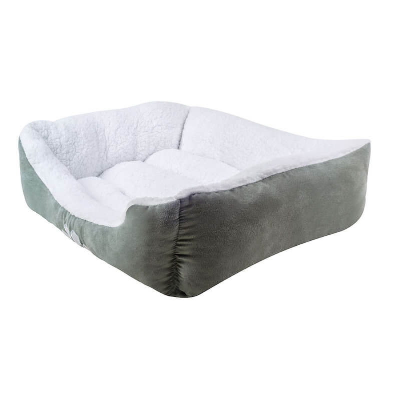 Happycare Tex Reversible Signature Bolster Dog Bed