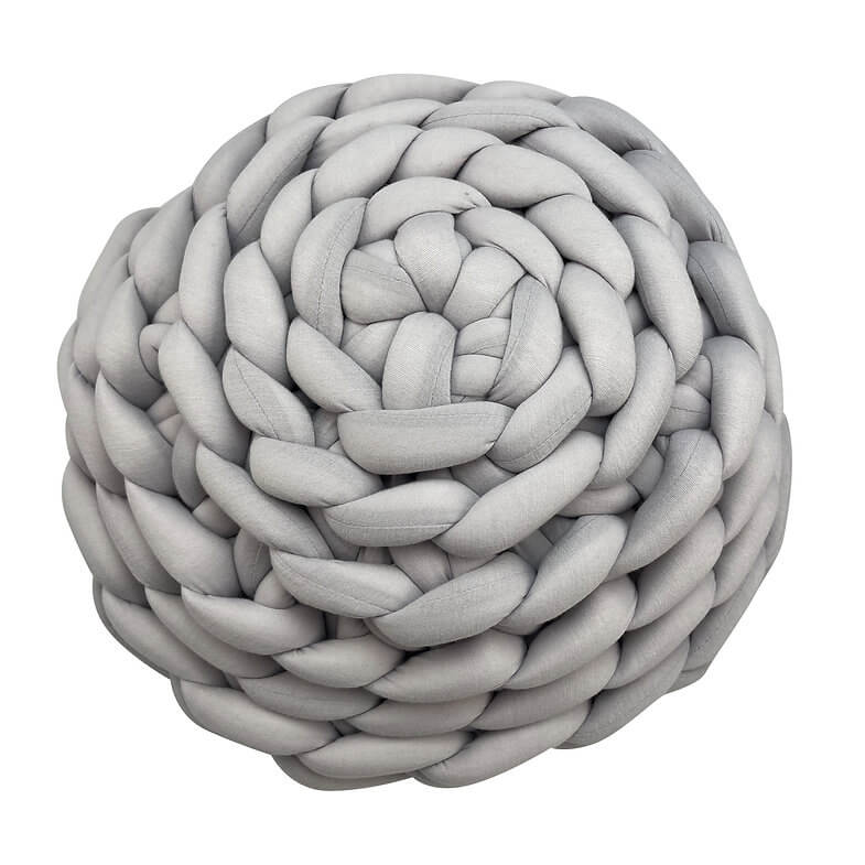 Happycare Tex Luxurious Chunky Crochet Comfort Round Cat Bed