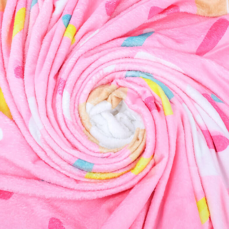 Happycare Tex Donut Blanket for Pets and Family