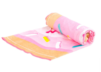 Happycare Tex Donut Blanket for Pets and Family