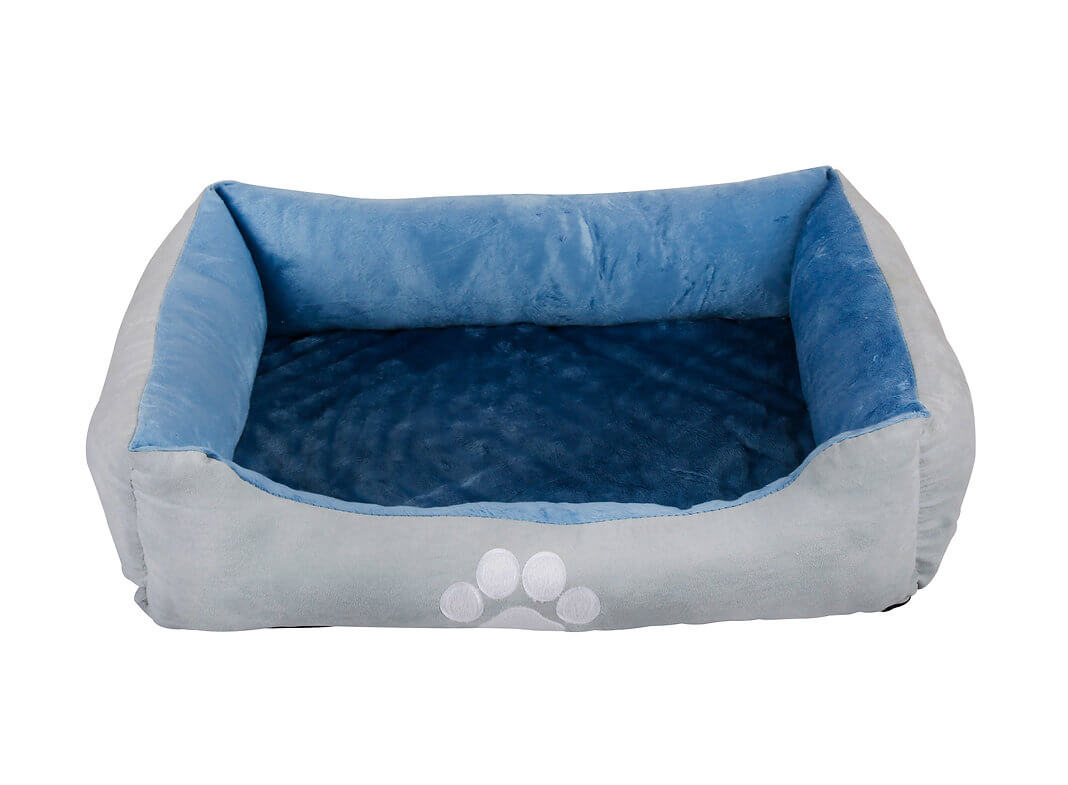 HappyCare Tex Rectangle Orthopedic Bolster Cat & Dog Bed