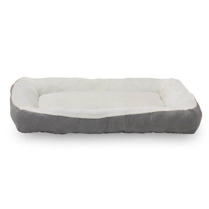 HappyCare Tex Rectangle Bumper Bolster Cat & Dog Bed