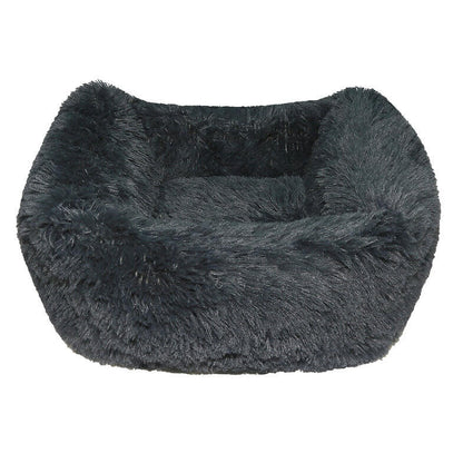 Happycare Tex Fluffy Fur Rectangle Pet Bed