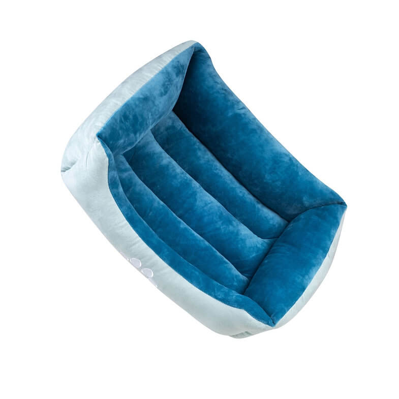 Happycare Tex Reversible Signature Bolster Dog Bed