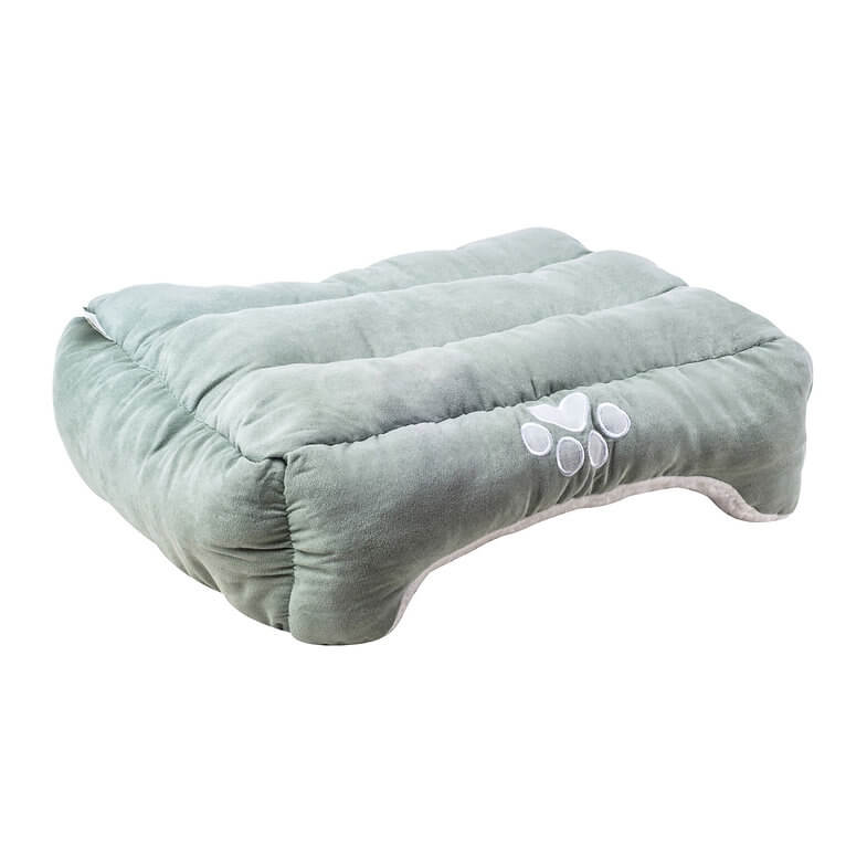 Happycare Tex Reversible Signature Bolster Dog Bed