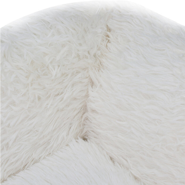 Happycare Tex Fluffy Fur Rectangle Pet Bed