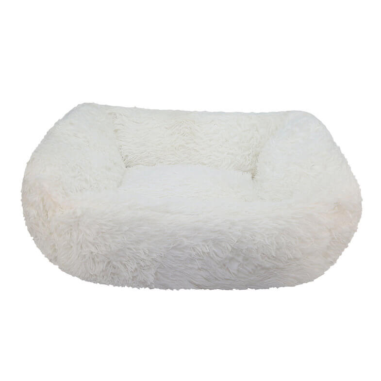 Happycare Tex Fluffy Fur Rectangle Pet Bed