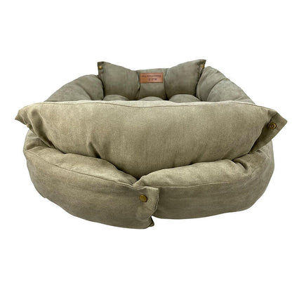 Happycare Tex Suede Fluffy Multi Functional Pet Bed