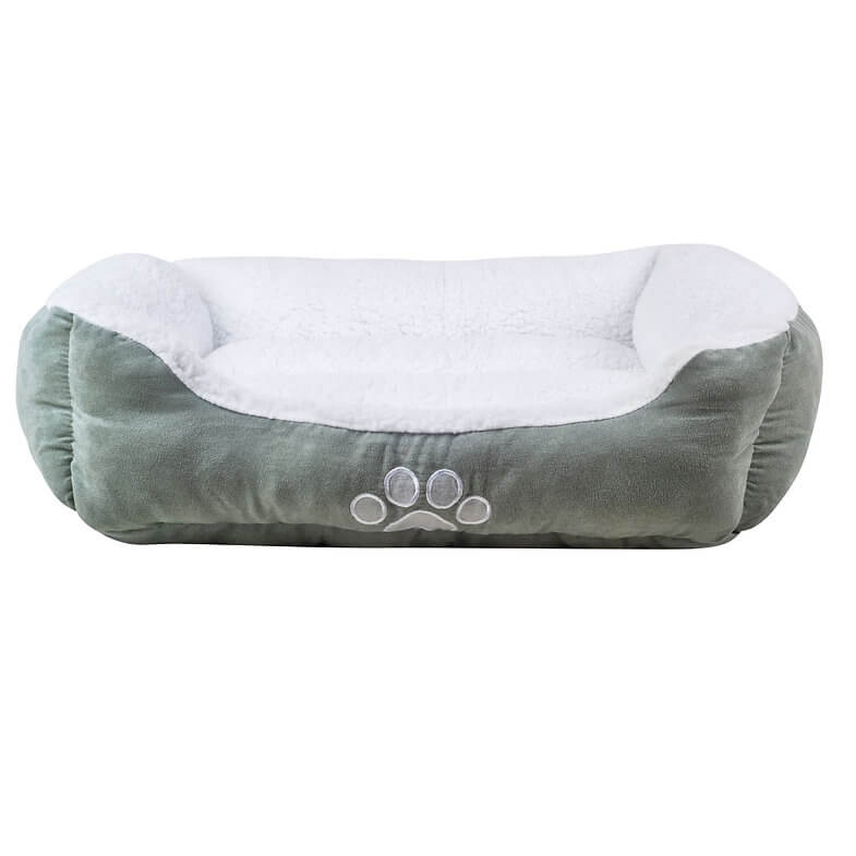 Happycare Tex Reversible Signature Bolster Dog Bed