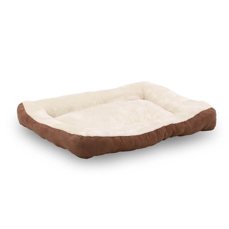 HappyCare Tex Rectangle Bumper Bolster Cat & Dog Bed