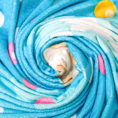 Happycare Tex Donut Blanket for Pets and Family